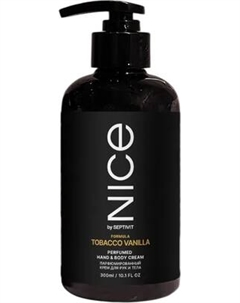 Крем для тела NICE by Septivit Tobacco Vanilla Парфюмированный для рук и тела Nice by septivit