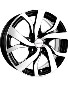 Литой диск K&K Палермо (КС607) 6.5x16 5x100мм DIA 67.1мм ET 38мм Алмаз черный K&k