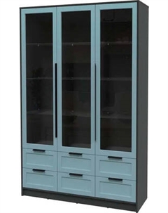 Шкаф с витриной Интерлиния Концепт Тренд КТ-ШВ3