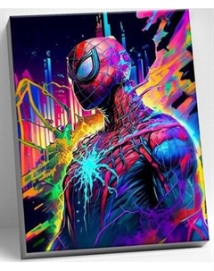 Картина по номерам Молли Человек-паук. Через Вселенные 40x50 / HR0635 Molli