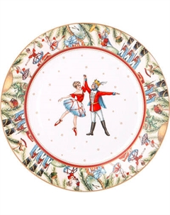 Тарелка столовая обеденная Lefard Щелкунчик / 85-2063