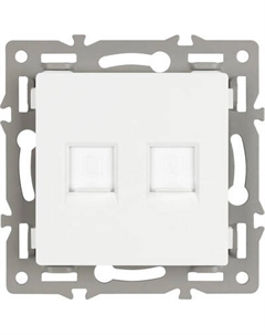 Розетка Arlight SCT-MPC2-PL-WH / 045336