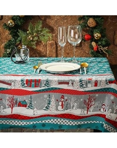Скатерть Текстильный городок Нарядная сказка / ТХбК29114-5/150