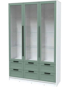 Шкаф с витриной Интерлиния Концепт Тренд КТ-ШВ3
