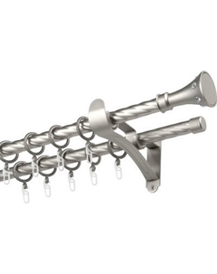 Карниз для штор Sundays Home Лайт Эридан 19мм+19мм двухрядный Sundays home