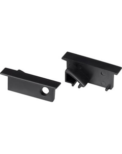 Заглушка для профиля Arlight SL-BEVEL-W21-F BLACK / 049157
