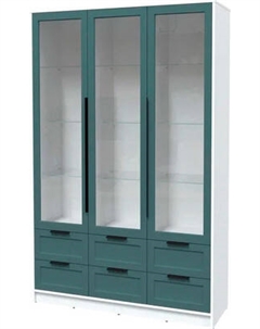 Шкаф с витриной Интерлиния Концепт Тренд КТ-ШВ3