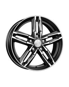 Литой диск K&K Sayan 16x6" 5x105мм DIA 56.6мм ET 39мм Алмаз черный K&k