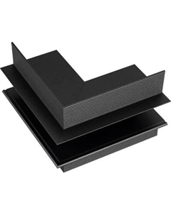 Коннектор для трековой системы Arlight MAG-CON-2652-FDW-L90-EXT BK / 034717