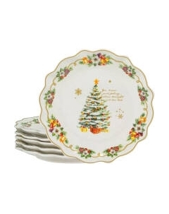 Набор тарелок Lenardi Новогодний 205-304