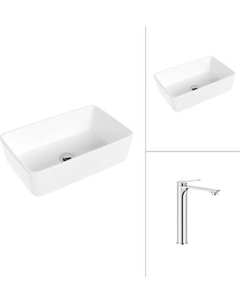 Умывальник со смесителем Lauter 21674A + Rio 21AM12672