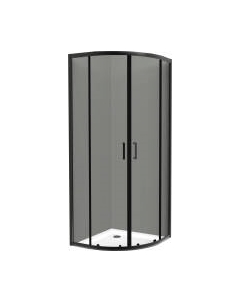 Душевой уголок BelBagno UNO-195-R-2-100-C-NERO Belbagno