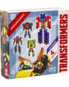 Развивающая игра Hasbro Аквамозаика. Автоботы. Трансформеры / 5434666