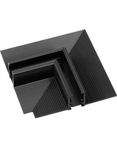 Коннектор для трековой системы Arlight MAG-MICROCOSM-CON-FDW-L90 BK / 044524