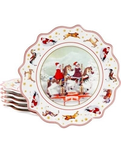 Набор тарелок Lenardi Новый год 305-170