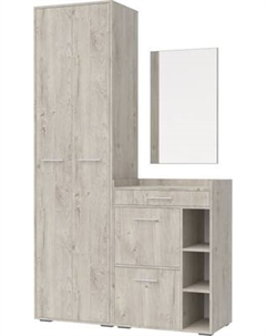 Секция в прихожую Кортекс-мебель Лара СП6