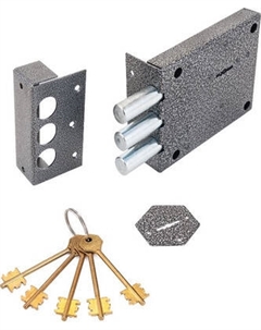 Замок накладной Симеко ЗНУx5