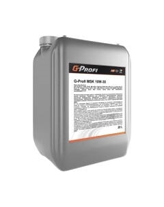Моторное масло G-Energy G-Profi MSK 10W30 / 253130023 G-energy