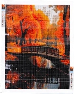 Набор алмазной вышивки Школа талантов Осень в парке / 9929753