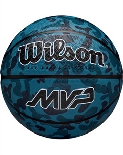 Баскетбольный мяч Wilson Mvp Camo Bskt Blue / WZ3018702XB6