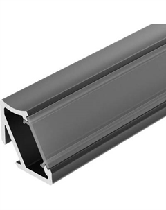 Профиль для светодиодной ленты Arlight ALM-V60-2020 ANOD Black / 026694(1)