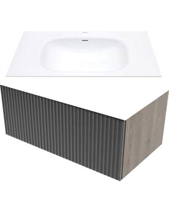 Тумба с умывальником ЗОВ Кито 100 / K100TS0MFLPM-M115W100 Зов