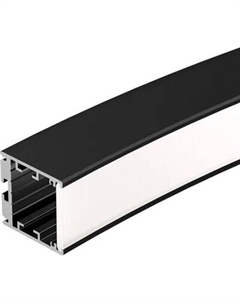 Профиль для светодиодной ленты Arlight SL-ARC-3535-D1500-N90 BLACK / 026596