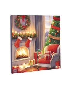 Картина по номерам Школа талантов Новогодний уют / 9846474