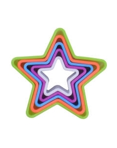 Набор форм для печенья Мультидом Звезда / MS8-88