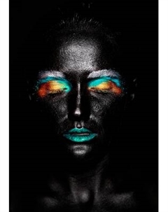 Картина Stamprint Лицо с красками / АТ048