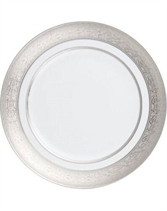 Тарелка столовая обеденная Zepter Мажестик Платинум / LP-MP22