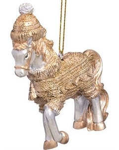 Елочная игрушка Lefard Лошадка 162-1323