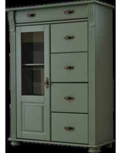 Тумба Dipriz Susanna 1дв + 5ящ Н1250х910х416 / Д.20069.1