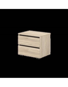 Прикроватная тумба Кортекс-мебель Бари 60 2ш