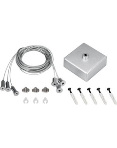 Крепление для трековой системы Arlight S2-LINE-3x4m Long Set Silver Box Pad 15x2mm / 023417