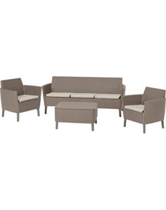 Комплект садовой мебели Keter Salemo 3 Seater Set / 253237