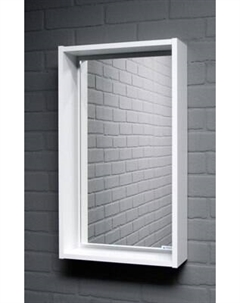 Шкаф с зеркалом для ванной Айсберг Аура 40 DA2508HZ