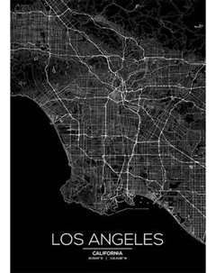 Картина на стекле Stamprint Лос-Анджелес ST044