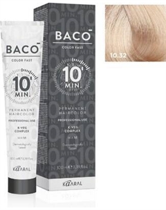 Крем-краска для волос Kaaral Baco Color Fast тон CF10.32
