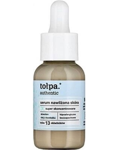 Сыворотка для лица Tolpa Authentic увлажненная кожа
