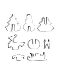 Набор форм для печенья Мультидом Новогодний сюрприз / VL2-74