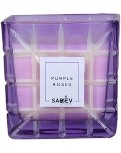 Свеча Sarev Purple Roses AR002