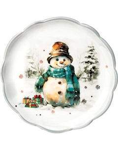 Тарелка закусочная (десертная) Agness 358-2266