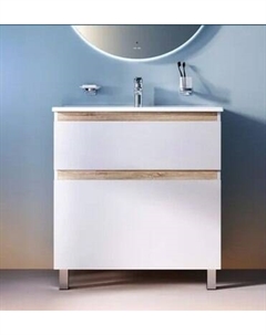 Тумба с умывальником AM.PM X-Joy M85A-FSX0802-WC0802WG Am.pm