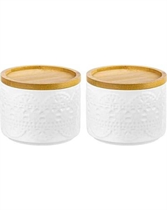 Набор емкостей для хранения Elan Gallery Кружево / 540316 Elan gallery