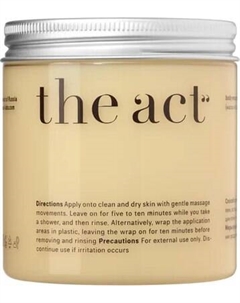 Средство для обертывания The Act Антицеллюлитное обертывание для похудения The act
