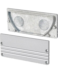 Заглушка для профиля Arlight ALU-POWER-W80N глухая / 019098