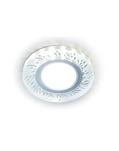 Точечный светильник Ambrella S217 CL/FR GU5.3+3W