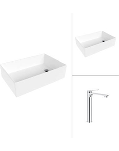 Умывальник со смесителем Lauter 21518-1 + Rio 21AM12672