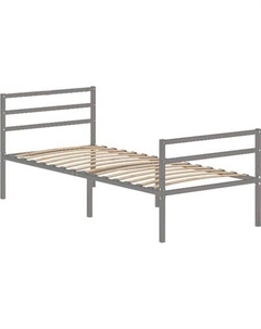 Односпальная кровать Домаклево Металика Г3+Г2 80x200